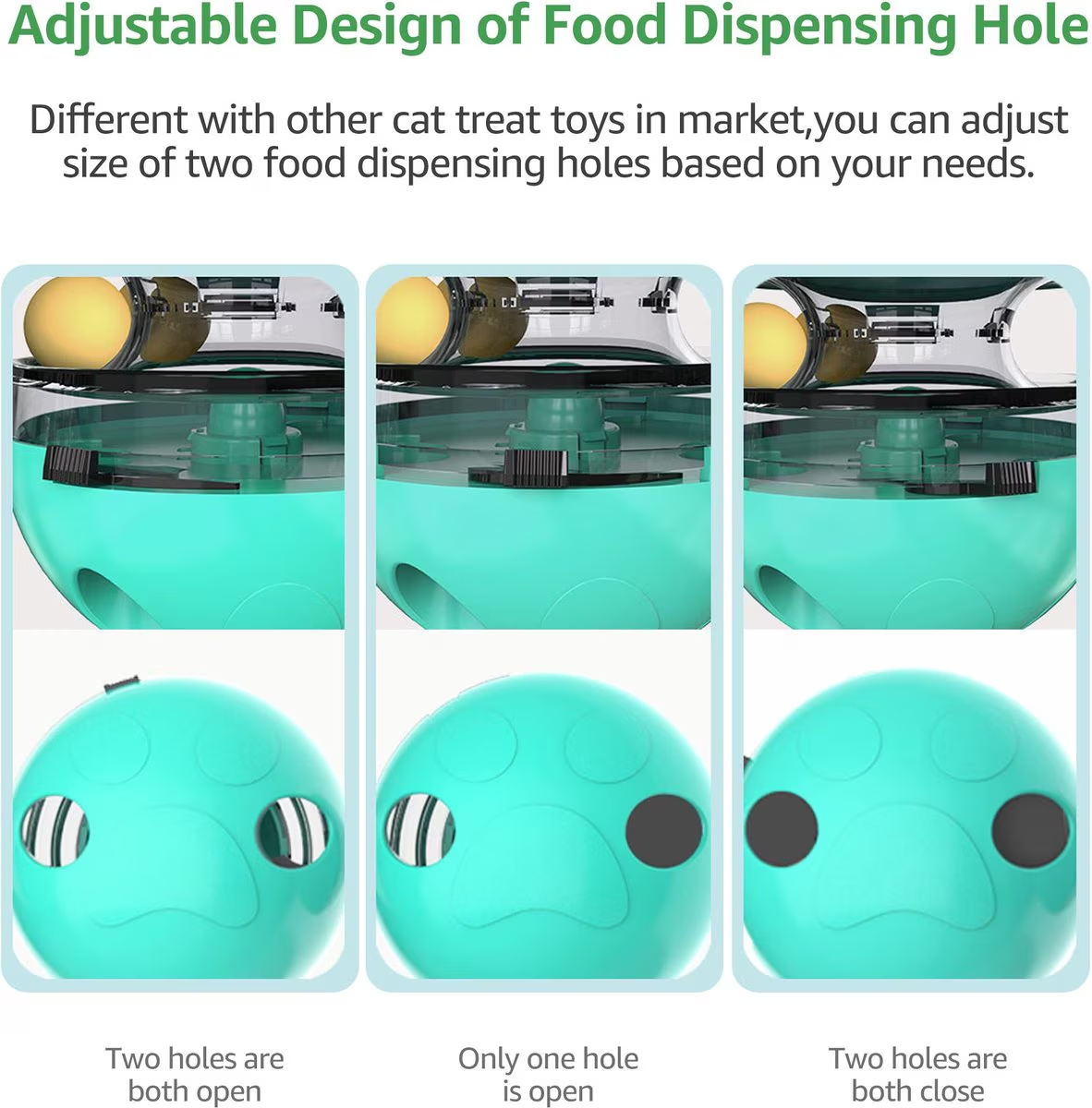 Juguete Interactivo Tambaleante para Gato – Con Dispensador de Comida