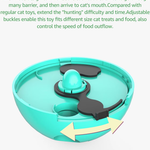 Juguete Interactivo Tambaleante para Gato – Con Dispensador de Comida